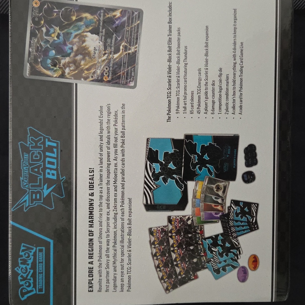 Pokemon BLACK BOLT - Picture 2 of 2